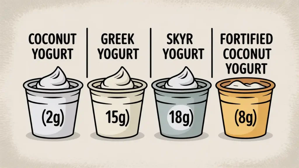 Yogurt Protein Comparison Chart